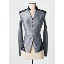 OSCALITO - Veste chic gris en laine - Femme - Taille 40 - Modz