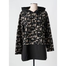EVER SASSY - Sweat-shirt à capuche noir en polyester - Femme - Taille 36 - Modz