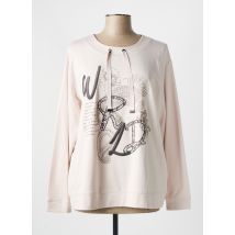 THOMAS RABE - Sweat-shirt beige en modal - Femme - Taille 48 - Modz
