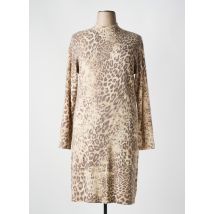 ANANKE - Robe pull beige en autre matiere - Femme - Taille 46 - Modz