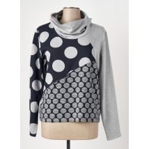 EVER SASSY - Pull col roulé gris en polyester - Femme - Taille 38 - Modz