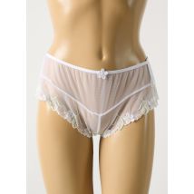 BARBARA - Tanga blanc en polyamide - Femme - Taille 44 - Modz