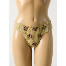 BARBARA - Tanga vert en polyamide - Femme - Taille 44 - Modz