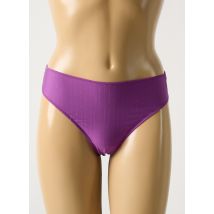 BARBARA - Tanga violet en polyamide - Femme - Taille 44 - Modz