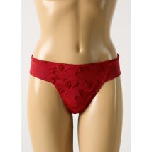 BARBARA - Tanga rouge en polyamide - Femme - Taille 42 - Modz
