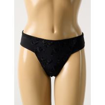 BARBARA - Tanga noir en polyamide - Femme - Taille 42 - Modz