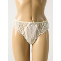 BARBARA - Tanga blanc en polyamide - Femme - Taille 44 - Modz