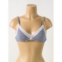 RAGNO - Soutien-gorge bleu en coton - Femme - Taille 90B - Modz