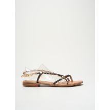 LES TROPEZIENNES PAR M.BELARBI - Tongs or en cuir - Femme - Taille 41 - Modz