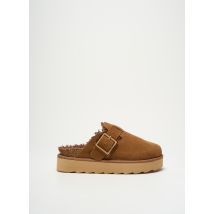 COLORS OF CALIFORNIA - Mules/Sabots marron en cuir - Femme - Taille 36 - Modz