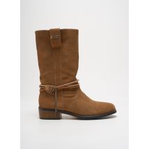 LES TROPEZIENNES PAR M.BELARBI - Bottines/Boots marron en cuir - Femme - Taille 36 - Modz