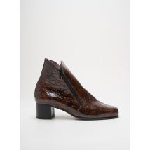 JMG HOUCKE - Bottines/Boots marron en cuir - Femme - Taille 39 - Modz