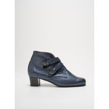 JMG HOUCKE - Bottines/Boots bleu en cuir - Femme - Taille 37 - Modz