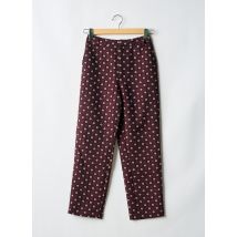 IDANO - Pantalon droit violet en polyester - Femme - Taille 34 - Modz