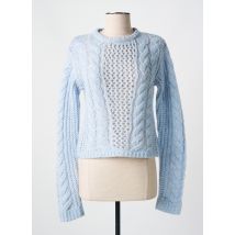 KARMA KOMA - Pull bleu en laine - Femme - Taille 40 - Modz
