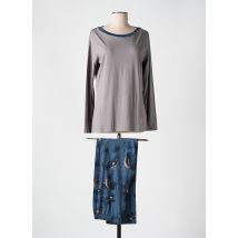IMPETUS - Pyjama bleu en modal - Femme - Taille 36 - Modz