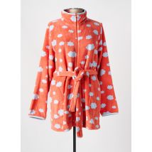 BARANDI - Robe de chambre orange en polyester - Femme - Taille 44 - Modz