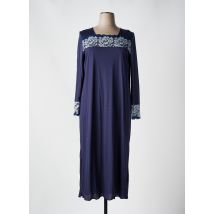 RÖSCH - Chemise de nuit bleu en coton - Femme - Taille 46 - Modz