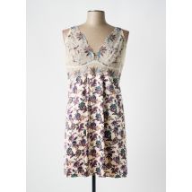 LOUISA BRACQ - Nuisette/combinette beige en polyamide - Femme - Taille 46 - Modz