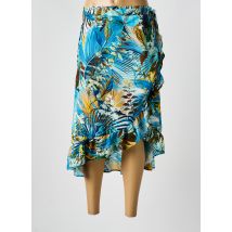 LISE CHARMEL - Jupe mi-longue bleu en polyester - Femme - Taille 38 - Modz