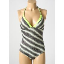 MARIE JO - Maillot de bain 1 pièce vert en polyester - Femme - Taille 38 - Modz