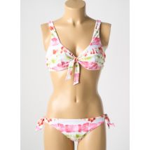 PASSIONATA - Maillot de bain 2 pièces blanc en polyamide - Femme - Taille TU - Modz