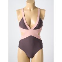 PILYQ - Maillot de bain 1 pièce violet en polyamide - Femme - Taille 36 - Modz