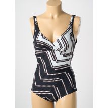 MIRADONNA - Maillot de bain 1 pièce noir en polyamide - Femme - Taille 40 - Modz
