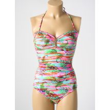 PHAX - Maillot de bain 1 pièce rose en polyamide - Femme - Taille 38 - Modz