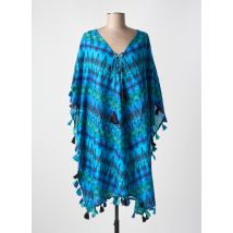 MIRACLESUIT - Robe de plage bleu en coton - Femme - Taille 38 - Modz