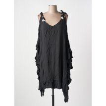 MILONGA - Robe mi-longue noir en polyester - Femme - Taille TU - Modz