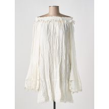 MILONGA - Robe courte blanc en viscose - Femme - Taille 38 - Modz