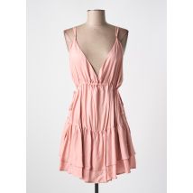 PILYQ - Robe courte rose en viscose - Femme - Taille 34 - Modz