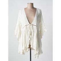 MILONGA - Tunique manches longues blanc en viscose - Femme - Taille 38 - Modz