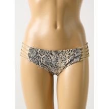 LULI FAMA - Bas de maillot de bain beige en nylon - Femme - Taille 40 - Modz