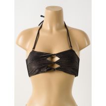 PILYQ - Haut de maillot de bain noir en polyamide - Femme - Taille 36 - Modz