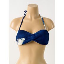 PILYQ - Haut de maillot de bain bleu en polyamide - Femme - Taille 36 - Modz