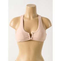 PILYQ - Haut de maillot de bain rose en polyamide - Femme - Taille 36 - Modz