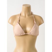 PILYQ - Haut de maillot de bain rose en polyamide - Femme - Taille 36 - Modz