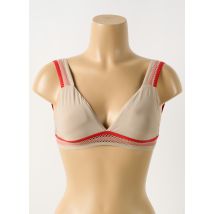PILYQ - Haut de maillot de bain beige en polyamide - Femme - Taille 36 - Modz
