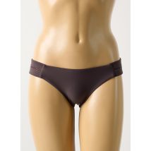 PILYQ - Bas de maillot de bain marron en polyamide - Femme - Taille 36 - Modz