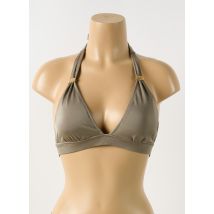 PHAX - Haut de maillot de bain marron en polyamide - Femme - Taille 38 - Modz