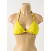 PHAX - Haut de maillot de bain jaune en polyamide - Femme - Taille 36 - Modz