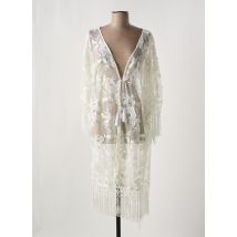 MILONGA - Veste kimono blanc en viscose - Femme - Taille TU - Modz