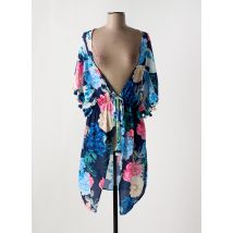 MILONGA - Veste kimono bleu en viscose - Femme - Taille TU - Modz
