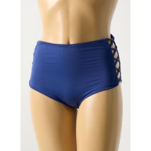 MALAI - Bas de maillot de bain bleu en polyamide - Femme - Taille 38 - Modz