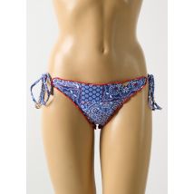 LULI FAMA - Bas de maillot de bain bleu en nylon - Femme - Taille 36 - Modz