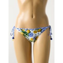 MILONGA - Bas de maillot de bain bleu en polyester - Femme - Taille 38 - Modz