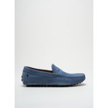 LES MOCASSINS TROPEZIENS - Mocassins bleu en cuir - Homme - Taille 41 - Modz