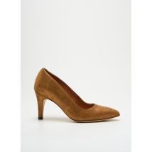 MAROLI - Escarpins marron en cuir - Femme - Taille 37 - Modz